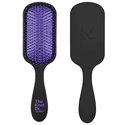 Cepillo Desenredante The Knot Doctor para Conair Premium Pro para Cabello Húmedo o Seco con Estuche de Almacenamiento Morado, 1 Unidad - imagen 1