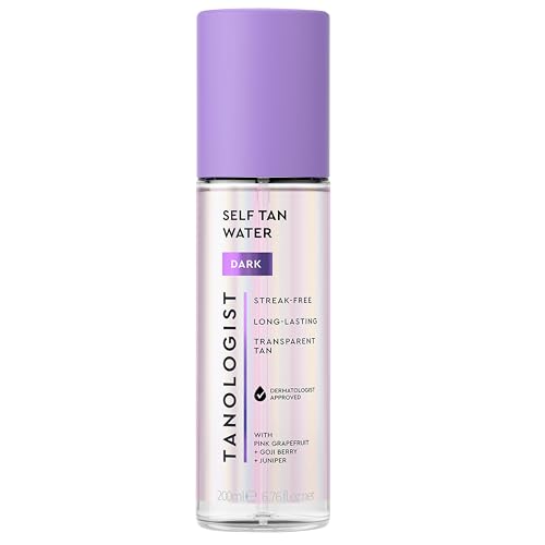 Tanologist Agua Bronceadora Oscura, Agua Autobronceadora Transparente, Spray Bronceador Sin Rayas, Bronceado Natural, Sin Olor a Autobronceador, - imagen 4