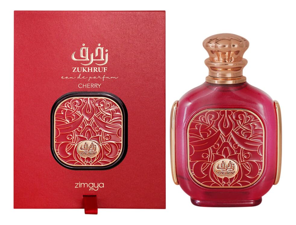 Zimaya Zukhruf Cherry Eau De Parfum para Mujer, 3.4 Fl. Oz - imagen 3