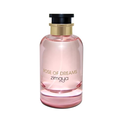 Zimaya Rose of Dreams Eau de Parfum para Mujer, 3.4 Fl. Oz - Fragancia Romántica de Rosa y Ámbar con Acentos de Durazno y Almizcle - imagen 1