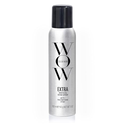 COLOR WOW Extra Mystical Shine Spray – Spray Ligero y No Graso | Protección Térmica, Control de Frizz y Cabello Sedoso | Para Todo Tipo de Cabello - imagen 1