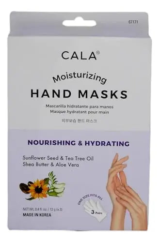 Mascarillas hidratantes para manos Cala, 3 unidades - imagen 1