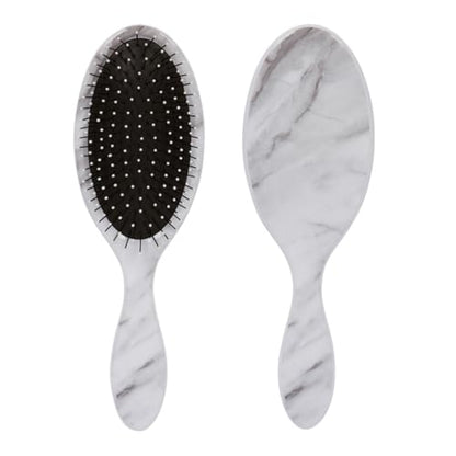 Cala Wet-n-dry desenredador de cabello de mármol negro y blanco - imagen 3