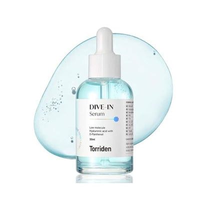 Sérum Hidratante Torriden DIVE IN con Ácido Hialurónico | K-Beauty Coreana para Piel Radiante y Jugosa | Sérum Facial Ligero y de Rápida Absorción - imagen 1