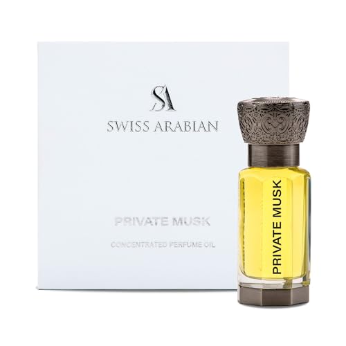 Swiss Arabian Private Musk - Perfume Personal de Lujo de Dubái - Fragancia Adictiva y Duradera - Aroma Seductor - 0.4 Oz - imagen 1