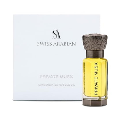 Swiss Arabian Private Musk - Perfume Personal de Lujo de Dubái - Fragancia Adictiva y Duradera - Aroma Seductor - 0.4 Oz - imagen 2