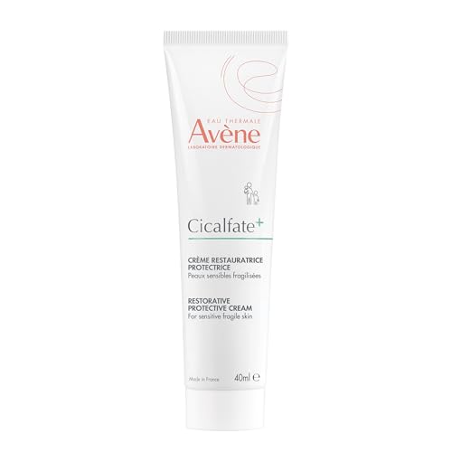 Crema Protectora Restauradora Avène Cicalfate+, Hidratante Facial para Piel Sensible, 1.3 Fl Oz, Apta para Bebés, Niños y Adultos - imagen 1