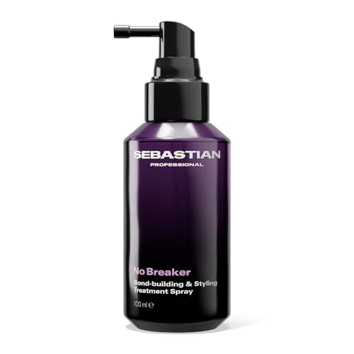 Sebastian Professional No Breaker Spray Tratamiento Estilizador | Tratamiento Sin Aclarado | Repara Daños y Quiebras para Cabello Más Fuerte | 3.38 - imagen 1