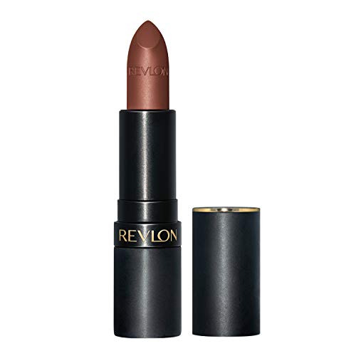 Revlon Super Lustrous The Luscious Mattes Labial, Alta Impacto con Fórmula Hidratante y Suave, Chocolate Caliente, 0.74 oz - imagen 1