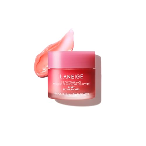 LANEIGE Mascarilla Labial de Noche, Berry: Tratamiento Hidratante con Vitamina C, Manteca de Karité y Manteca de Murumuru para Labios Secos y - imagen 3