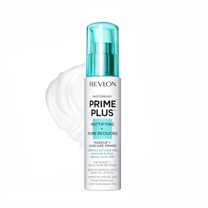 Revlon r Facial PhotoReady Plus para Todo Tipo de Piel, Difumina y Rellena Líneas Finas, con Ácido Salicílico y AHA, Matificante y Reductor de Poros, - imagen 2