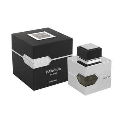 Al Haramain L'Aventure Intense Eau de Parfum para Hombres, Spray de 3.4 Onzas - imagen 2