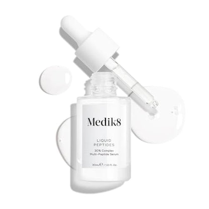 Medik8 Liquid Peptides - Suero Multi Péptido Regenerador - Suaviza Arrugas y Líneas Finas - Hidratante, Iluminador, Voluminizador - 1.0 oz - imagen 4