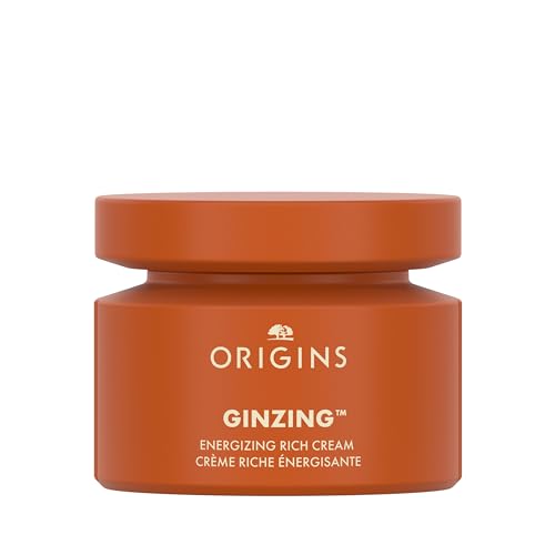 Crema Rica Energizante GinZing de Origins | Hidratante Facial para Piel Seca con Niacinamida, Cafeína y Ginseng, 1.7 Fl Oz - imagen 3