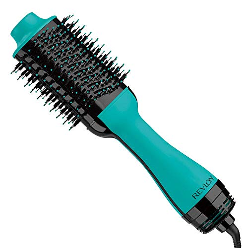 REVLON One Step Hair Dryer And Volumizer Hot Air Brush, Turquoise Volumizer, 1 Count - imagen 1