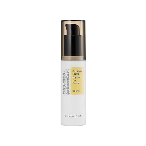 Crema para Ojos COSRX con Mucina de Caracol y Péptidos, 0.84 fl oz, 73.7% Mucina de Caracol y Niacinamida, Cuidado de Ojos, Anti-Envejecimiento, - imagen 3