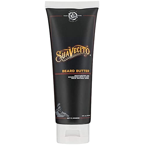 Suavecito Mantequilla para Barba 4 oz - Aroma Original - Hidrata, Nutre y Suaviza la Barba, Aporta Brillo Natural y Ligero Control Durante el Día - imagen 2