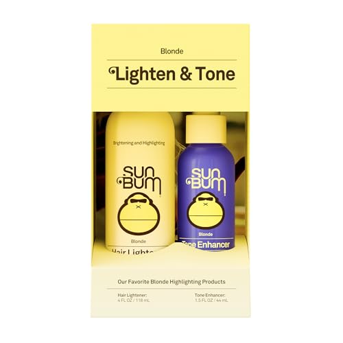 Kit de Viaje Sun Bum para Aclarar y Tonificar - Aclarador y Mejorador de Color para Cabello Rubio - Mejora el Color y Brillo del Cabello mientras - imagen 3