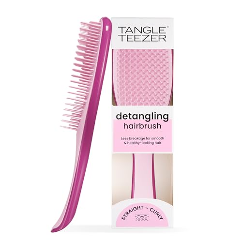 TANGLE TEEZER Cepillo para el Cabello Wet Detangler, Raspberry Rouge - imagen 1