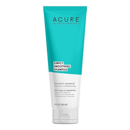 Champú Acure Simply Smoothing - Champú Hidratante Antifrizz para Mujeres y Hombres, Hidrata y Suaviza Cabello y Cuero Cabelludo Seco y Dañado con - imagen 3