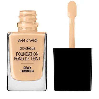 Base líquida hidratante Wet n Wild Photo Focus, tono Beige Suave (El empaque puede variar) - imagen 3