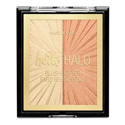 wet n wild MegaGlo Blushlighter, Set de Rubor y Iluminador Mezclable, Acabado Metálico Brillante, I Met Someone - imagen 4