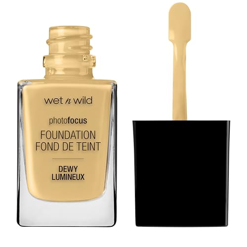 Base de Maquillaje Wet n Wild Photo Focus Dewy en tono Beige Dorado - imagen 1