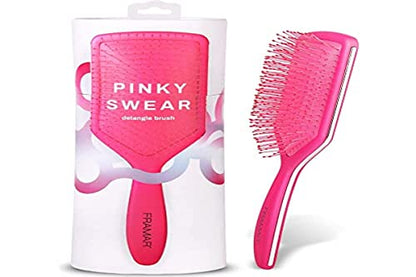 Cepillo de Pelo Paddle FRAMAR para Mujeres – Cepillo Húmedo para Cabello Grueso, Cepillo Desenredante Rosa – Reduce la Rotura - imagen 2