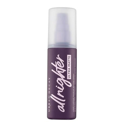Urban Decay All Nighter Spray Fijador de Maquillaje Ultra Mate (Tamaño Completo), Resistente a Transferencias, Duración de 16 Horas, con Arcilla - imagen 3