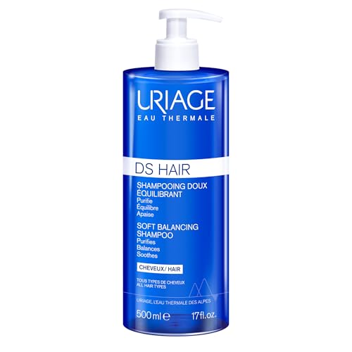 Champú Equilibrante Diario Uriage DS con Edelweiss, Gel Espumoso Suave, Aroma Fresco y Floral para Cueros Cabelludos Sensibles, Purifica y Calma, - imagen 3