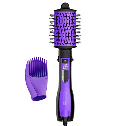 INFINITIPRO BY CONAIR The Knot Dr. All-in-One Oval Dryer Brush, Hair Dryer & Volumizer, Hot Air Brush - imagen 1