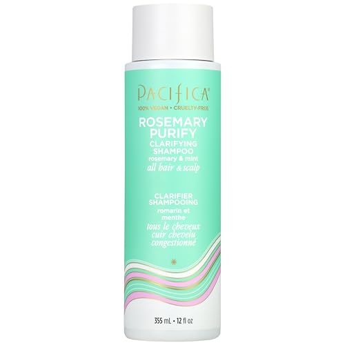 Champú Aclarador Pacifica – Champú Purificante de Romero con Menta Calmante para Detoxificar el Cabello y el Cuero Cabelludo, Libre de Sulfatos y - imagen 2