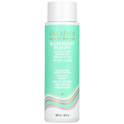 Champú Aclarador Pacifica – Champú Purificante de Romero con Menta Calmante para Detoxificar el Cabello y el Cuero Cabelludo, Libre de Sulfatos y - imagen 2