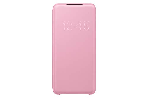 Funda oficial LED View para Samsung Galaxy S20, cubierta LED Wallet (Rosa) - imagen 1