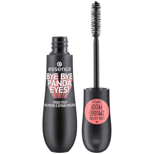 essence | Máscara Tubing Bye Bye Panda Eyes | Resistente al agua, Voluminizadora y Definidora | Vegana, Libre de Crueldad, Sin Parabenos ni Aceites - imagen 4