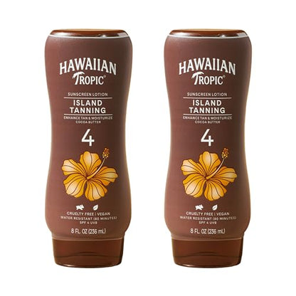 Loción Bronceadora Hawaiian Tropic Island, SPF 4, Paquete Doble - imagen 4