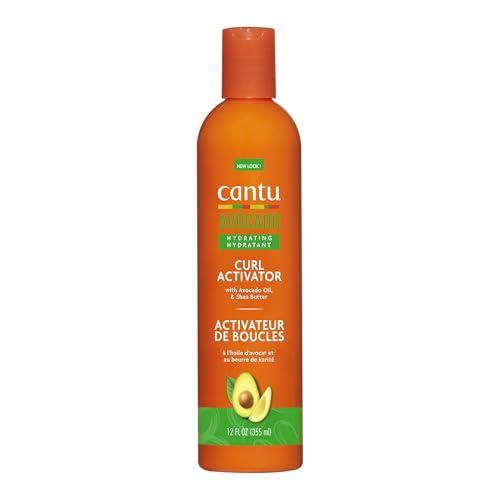 Cantu Crema Activadora de Rizos Hidratante con Aguacate, Sin Siliconas, 12 Onzas - imagen 4