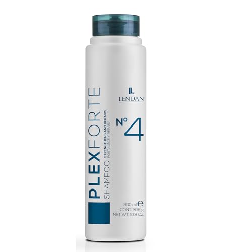 Lendan - Champú Reparador Plex Forte Nº4 - 300 ml - Repara y Fortalece el Cabello - Limpieza Profunda - Normaliza el pH del Cabello - Antifrizz - - imagen 4