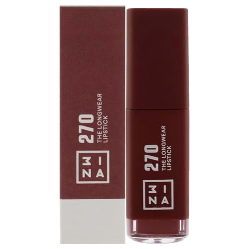 3INA The Longwear Lipstick - Labial Mate Hidratante para Mujeres - Larga Duración de 12 Horas - Resistente a Transferencias y Altamente Pigmentado - - imagen 1