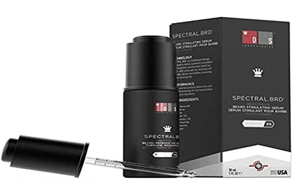 Suero Acondicionador para Barba DS Labs Spectral.BRD, 30mL - Ayuda a un Vello Facial Más Grueso y Abundante, Con Nanoxidil, Biotina, Niacinamida, - imagen 3