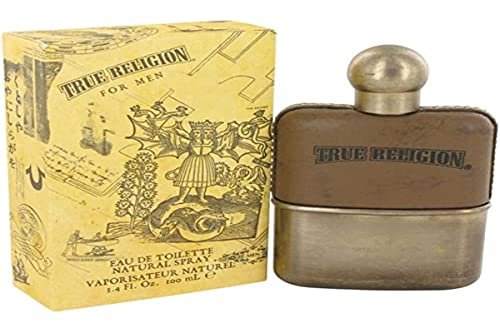 True Religion by for Men. Eau De Toilette Spray - 100 ml / 3.4 Fl Oz - woody fougere - mandarin, ozone, aqua, cardamom, violet leaf, spice, lavender,  - imagen 4