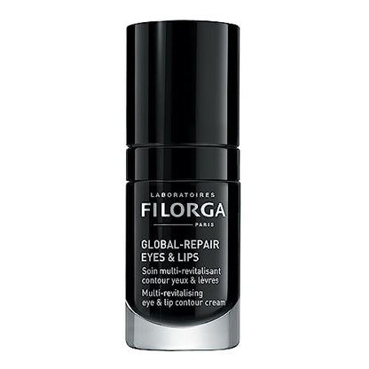 Crema Filorga Global-Repair para Ojos y Labios, Hidratante y Suavizante de Arrugas, Revitaliza Contornos con Retinol y NCEF, Reduce Ojeras y - imagen 3