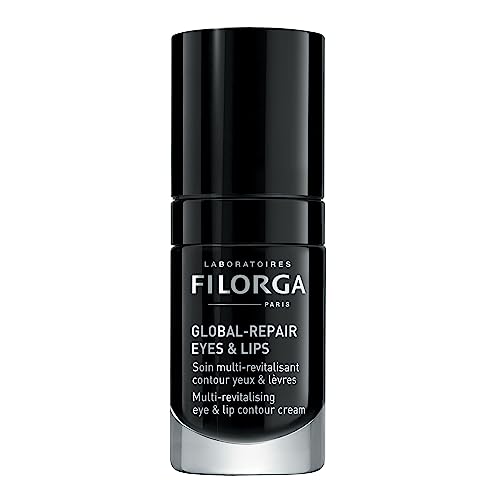 Crema Filorga Global-Repair para Ojos y Labios, Hidratante y Suavizante de Arrugas, Revitaliza Contornos con Retinol y NCEF, Reduce Ojeras y - imagen 4
