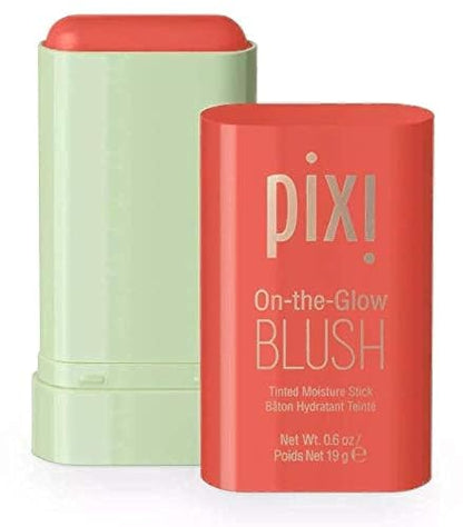 Pixi On-the-Glow Blush Stick Juicy, Hidratante Stick Tinte para Mejillas y Labios con Ginseng, Aloe Vera y Extractos de Frutas, 19g - imagen 1