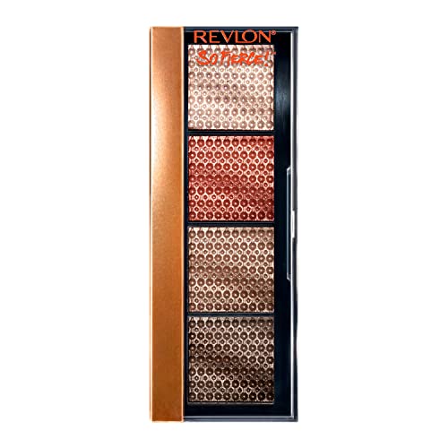 Paleta de Sombras de Ojos Revlon So Fierce Prismatic, Maquillaje de Ojos, Ultra Cremosa y Pigmentada, Acabados Mate y Perla, 965 Tantrum, 0.21 oz - imagen 1