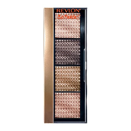 Paleta de Sombras Revlon So Fierce Prismatic, Maquillaje de Ojos, Ultra Cremosa y Pigmentada en Acabados Mate y Perla, 961 That's A Dub, 0.21 oz - imagen 1