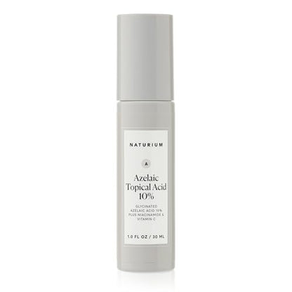 Naturium Ácido Azelaico Tópico 10%, Tratamiento Facial y de Piel con Niacinamida y Vitamina C, 30 ml - imagen 3