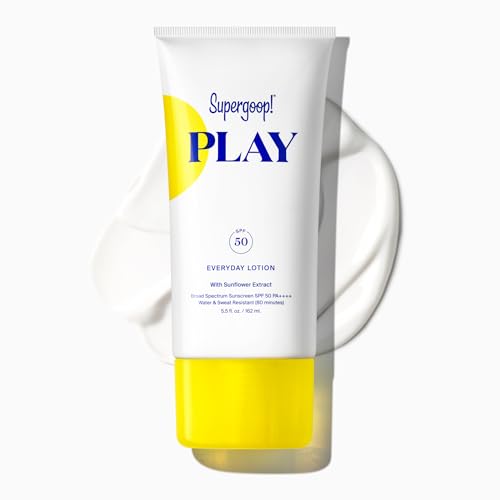 Supergoop! PLAY Loción Diaria SPF 50 - Protector Solar Corporal y Facial de Amplio Espectro - Ideal para Días Activos - Rápida Absorción, Resistente - imagen 1