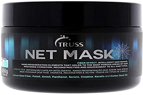 Mascarilla Capilar Hidratante TRUSS Net para Cabello Dañado - Fórmula con Nano-Regeneración para Reponer Proteínas, Hidratación y Brillo - Reduce - imagen 2