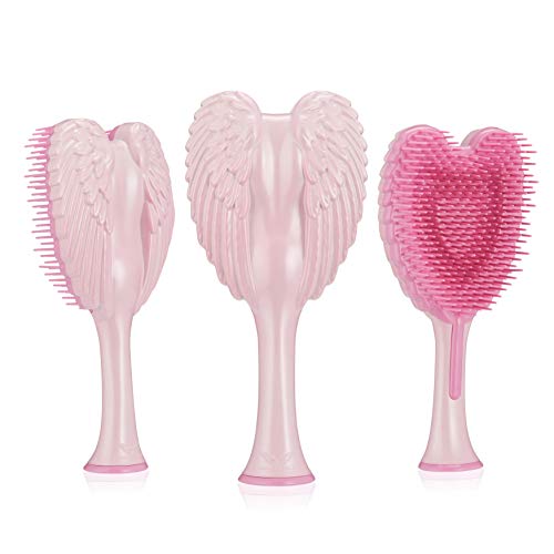 Cepillo Desenredante Mini para Niños - Cepillo Suave Antiestático para Niñas - Ideal para Cabello Húmedo, Seco, Rizado, Grueso, Lacio o Ondulado - - imagen 2